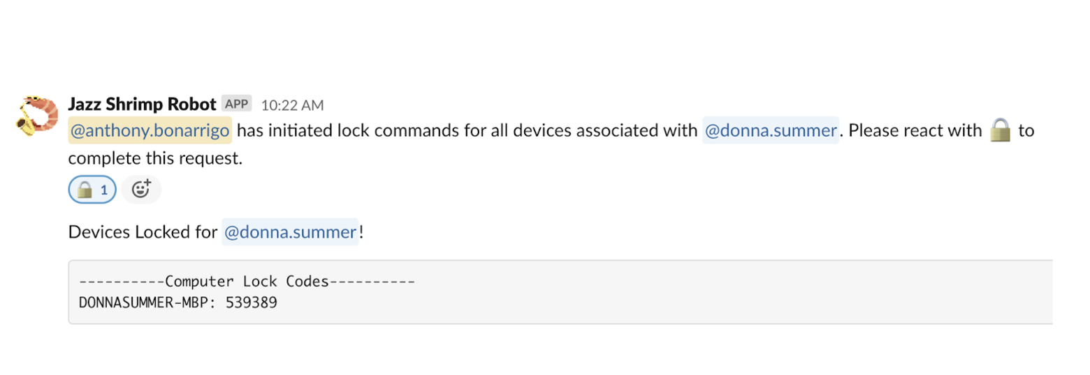 Computer Lock